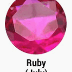 July - Ruby +$10.00
